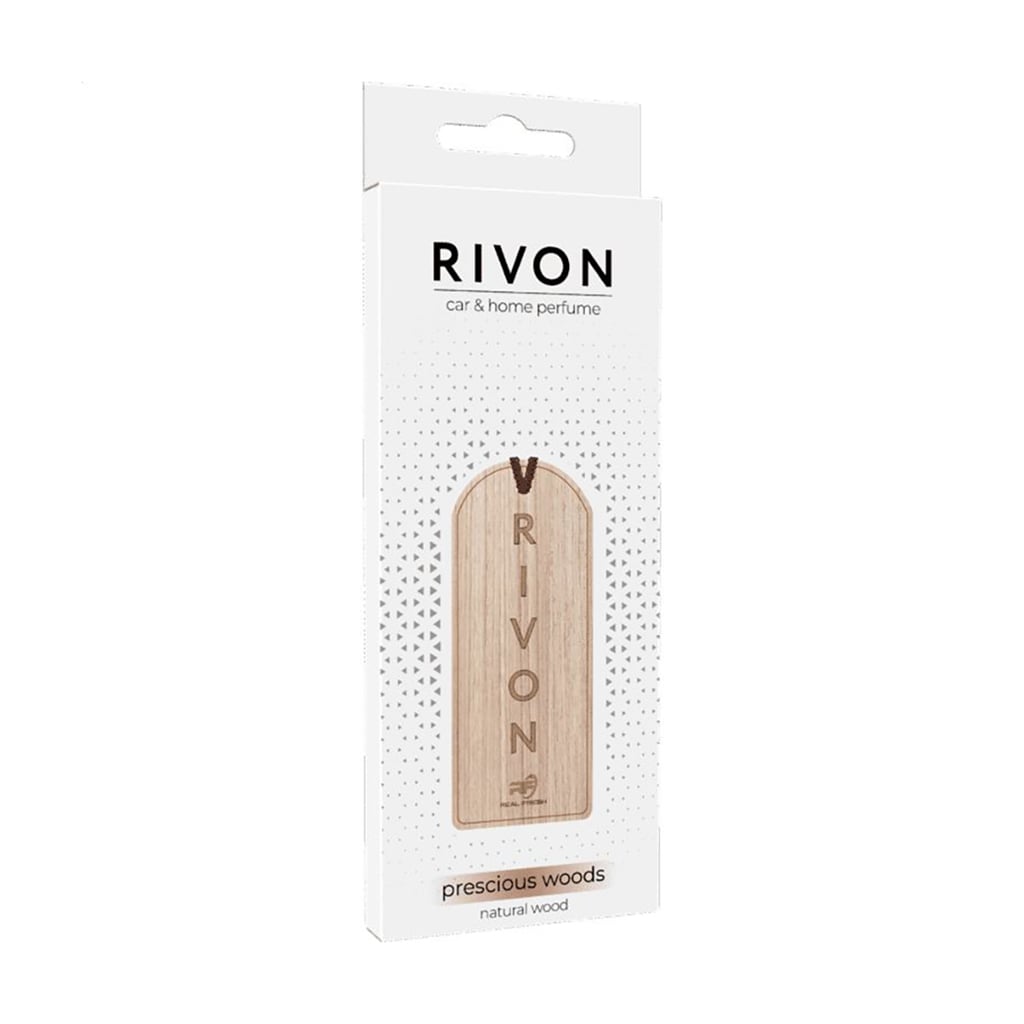 Ароматизатор для автомобіля та дому Real Fresh Rivon Car &amp; Home Perfume Natural Wood, Prescious Woods, 1 шт